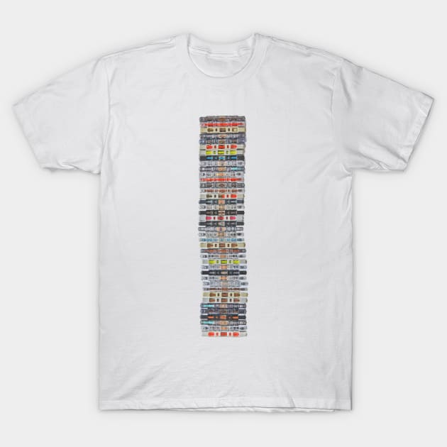 Analog Tape Cassettes T-Shirt by Chairboy